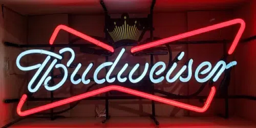 Budweiser neon signs: a classic advertising tool